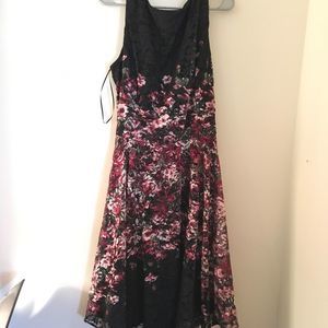 Dani and Nicole sleeveless flower dress